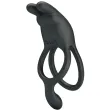 PRETTY LOVE - SETH DOPPEL-VIBRATIONSRING RABBIT 7 VIBRATIONEN SCHWARZ PRETTY LOVE - SETH DOPPEL-VIBRATIONSRING RABBIT 7 VIBRATIONEN SCHWARZ