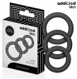 ADDICTED TOYS - SET SILIKONRINGE MODELL 1 ADDICTED TOYS - SET SILIKONRINGE MODELL 1