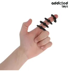 ADDICTED TOYS - LOT DANNEAUX EN SILICONE À PRESSION