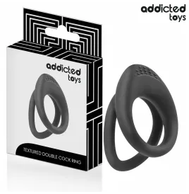 ADDICTED TOYS - ANELLO PER PENE A DOPPIA TEXTURE