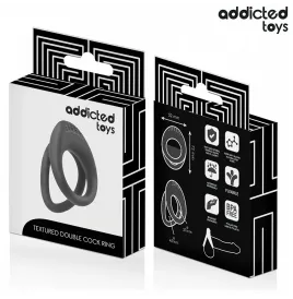 ADDICTED TOYS - DOUBLE TEXTURED PENIS RING