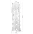 PRETTY LOVE - FUNDA PARA PENE APRETADA Y VOLUMINIZADORA TRANSPARENTE PRETTY LOVE - FUNDA PARA PENE APRETADA Y VOLUMINIZADORA TRANSPARENTE