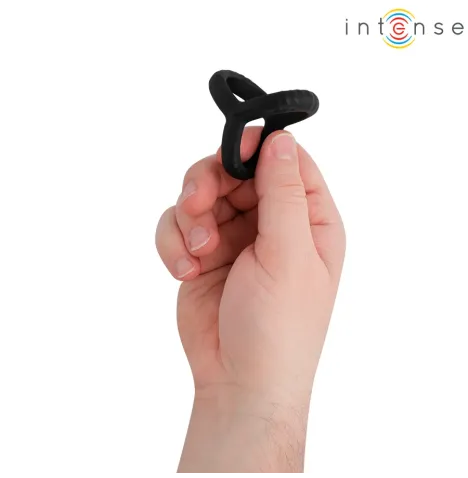 INTENSE - JOHN ADJUSTABLE TRIPLE PENIS RING MODEL 4