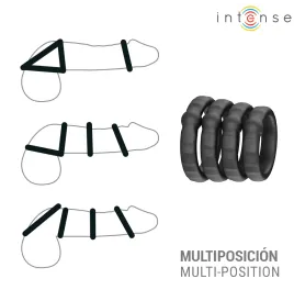 INTENSE - MICHIEL SET OF 4 PENIS RINGS MODEL 10