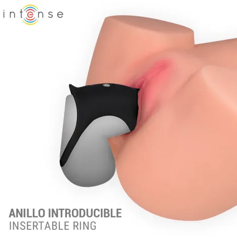 INTENSE - JEROME ANELLO PER PENE VIBRANTE REGOLABILE MODELLO 12