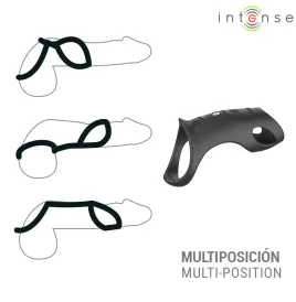 INTENSE - JEROME ADJUSTABLE VIBRATING PENIS RING MODEL 12