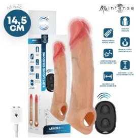 MR INTENSE - ARNOLD M VIBRATORE IN SILICONE PER PENE CON TELECOMANDO 14,5 CM -Ø- 4 CM