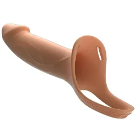 PRETTY LOVE - LANDON LIGHT-SKIN VIBRATING STRAP-ON