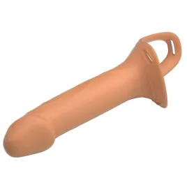PRETTY LOVE - LANDON LIGHT-SKIN VIBRATING STRAP-ON