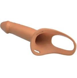 PRETTY LOVE - LANDON LIGHT-SKIN VIBRATING STRAP-ON