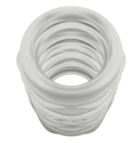 ROMP - MOSH TRANSPARENTER MÄNNERMASTURBATOR MIT 6 CM WENDBARER HÜLLE
