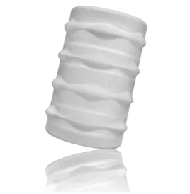 ROMP - MOSH MASTURBATEUR MÂLE TRANSPARENT AVEC GAINE RÉVERSIBLE DE 6 CM