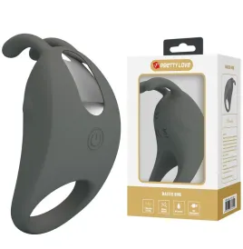 PRETTY LOVE - BAGUE VIBRANTE RECHARGEABLE AVEC STIMULATEUR LAPIN