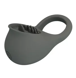 PRETTY LOVE - RECHARGEABLE VIBRATING RING WITH ORAL STIMULATION