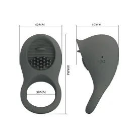 PRETTY LOVE - ANILLO VIBRADOR RECARGABLE CON ESTIMULACIÓN ORAL