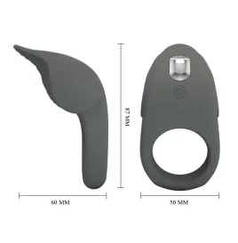 PRETTY LOVE - ANILLO VIBRADOR RECARGABLE SILICONA FLEXIBLE