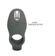 PRETTY LOVE - RECHARGEABLE VIBRATING RING WITH DUAL STIMULATION PRETTY LOVE - RECHARGEABLE VIBRATING RING WITH DUAL STIMULATION
