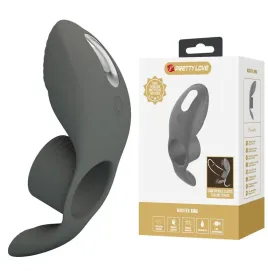 PRETTY LOVE - RECHARGEABLE VIBRATING RING WITH DUAL STIMULATION