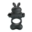 PRETTY LOVE - VIBRATING PENIS RING WITH BUNNY STIMULATOR 10 FUNCTIONS BLACK PRETTY LOVE - VIBRATING PENIS RING WITH BUNNY STIMULATOR 10 FUNCTIONS BLACK