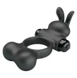PRETTY LOVE - VIBRATING PENIS RING WITH BUNNY STIMULATOR 10 FUNCTIONS BLACK PRETTY LOVE - VIBRATING PENIS RING WITH BUNNY STIMULATOR 10 FUNCTIONS BLACK
