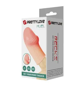 PRETTY LOVE – HUEL PENISSÄRMEL FÜR EINEN DICKEREN PENIS IN FLEISCHFARBE