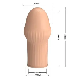 PRETTY LOVE - HUEL PENIS SLEEVE PER UN PENE PIÙ SPESSO E UN COLORE CARNE