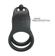 PRETTY LOVE - GOODWIN ANELLO PER PENE DOPPIO VIBRANTE RICARICABILE NERO PRETTY LOVE - GOODWIN ANELLO PER PENE DOPPIO VIBRANTE RICARICABILE NERO