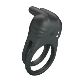 PRETTY LOVE - SINI RECHARGEABLE VIBRATING COCK RING 10 FUNCTIONS BLACK
