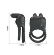 PRETTY LOVE - SINI ANNEAU PÉNIS VIBRANT RECHARGEABLE 10 FONCTIONS NOIR PRETTY LOVE - SINI ANNEAU PÉNIS VIBRANT RECHARGEABLE 10 FONCTIONS NOIR