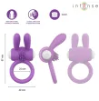 INTENSE - ANELLO VIBRANTE PER PENE LUPPS CON STIMOLAZIONE CLITORIDEA VIOLA