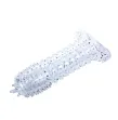 BAILE - GUAINA PER PENE CON PUNTI DI STIMOLAZIONE TRASPARENTI 14 CM BAILE - GUAINA PER PENE CON PUNTI DI STIMOLAZIONE TRASPARENTI 14 CM
