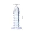 BAILE - PENISHÜLLE MIT TRANSPARENTEN REIZPUNKTEN 14 CM BAILE - PENISHÜLLE MIT TRANSPARENTEN REIZPUNKTEN 14 CM