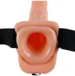 FETISH FANTASY SERIES - 7 HOLLOW STRAP-ON WITH BALLS 17.8CM NATURAL FETISH FANTASY SERIES - 7 HOLLOW STRAP-ON WITH BALLS 17.8CM NATURAL