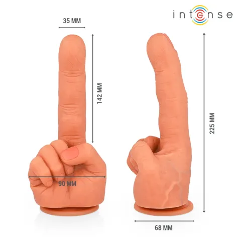 INTENSE - HUBERT G-SPOT STIMULATOR FLEXIBLE HAND 14.2 CM