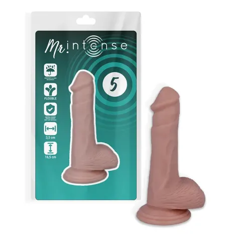 MR INTENSE - 5 REALISTIC PENIS 16.5 CM -O- 3.5 CM