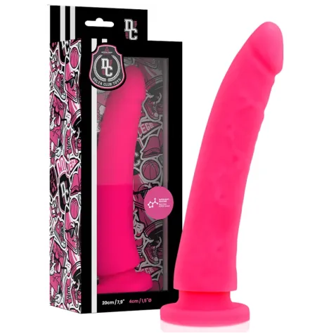 DELTA CLUB - TOYS ROSA DILDO MEDIZINISCHES SILIKON 20 CM -O- 4 CM