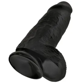 KING COCK - PÉNIS RÉALISTE CHUBBY 23 CM NOIR