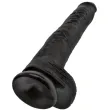 KING COCK - REALISTISCHER PENIS MIT EIER 30.5 CM SCHWARZ KING COCK - REALISTISCHER PENIS MIT EIER 30.5 CM SCHWARZ