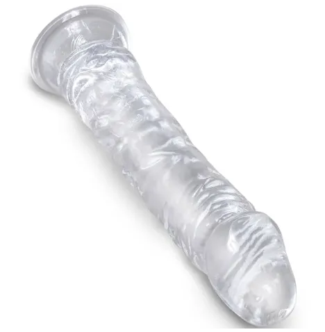 KING COCK - CLEAR REALISTIC PENIS 19.7 CM TRANSPARENT