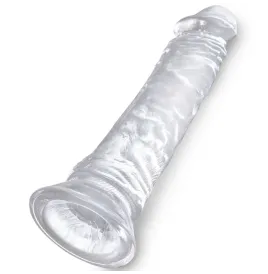 KING COCK - CLEAR REALISTIC PENIS 19.7 CM TRANSPARENT
