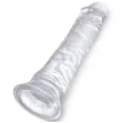 KING COCK - CLEAR REALISTIC PENIS 19.7 CM TRANSPARENT KING COCK - CLEAR REALISTIC PENIS 19.7 CM TRANSPARENT