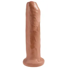 KING COCK - PENE REALISTICO NON TAGLIATO 17.8 CM CARAMELLO