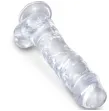 KING COCK - CLEAR PÉNIS RÉALISTE AVEC BOULES 16.5 CM TRANSPARENT KING COCK - CLEAR PÉNIS RÉALISTE AVEC BOULES 16.5 CM TRANSPARENT