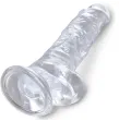 KING COCK - CLEAR PÉNIS RÉALISTE AVEC BOULES 16.5 CM TRANSPARENT KING COCK - CLEAR PÉNIS RÉALISTE AVEC BOULES 16.5 CM TRANSPARENT