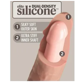 KING COCK - ELITE REALISTIC SILICONE DILDO 25.4 CM