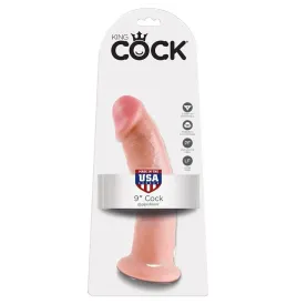 KING COCK - 9 DILDO FLEISCH 22.9 CM
