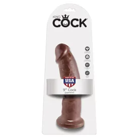 KING COCK - 9 DILDO BROWN 22.9 CM