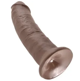 KING COCK - 9 PENE MARRÓN 22.9 CM