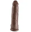 KING COCK - GODE MARRON AVEC BOULES 30.48 CM KING COCK - GODE MARRON AVEC BOULES 30.48 CM