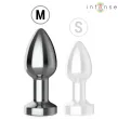 INTENSE - PLUG ANAL TALLA M DE METAL VIBRADOR CON LUCES LED MULTICOLOR Y CONTROL REMOTO INTENSE - PLUG ANAL TALLA M DE METAL VIBRADOR CON LUCES LED MULTICOLOR Y CONTROL REMOTO